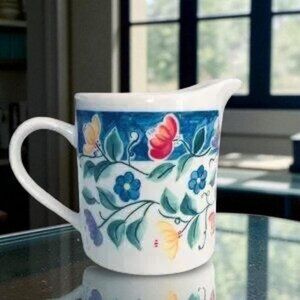 Floral Ceramic Nicole Creamer